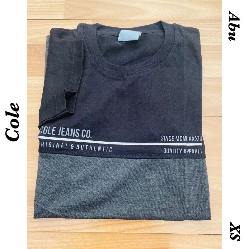 Kaos Cole Jeans Co. Abu