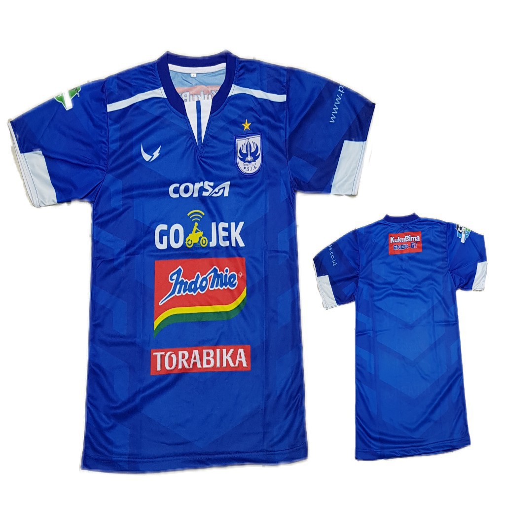 JERSEY PSIS SEMARANG HOME / BIRU jersey bola HEF Jersey Baju Bola Murah TA