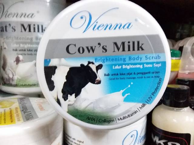 BODY SCRUB VIENNA COW'S / LULUR SUSU SAPI 1000ml