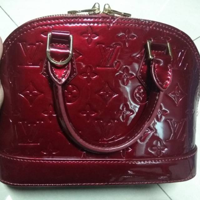 Preloved LV alma vernis (real picture)