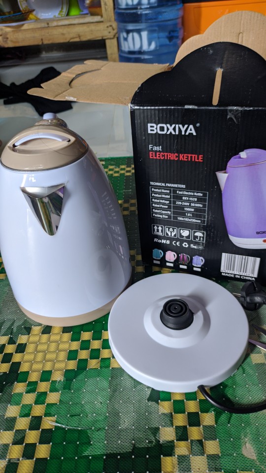 Teko Listrik Pemanas Air 2000 Ml / 2l - Electric Kettle Pemanas Air 2 Liter - Daya Listrik 1500 Watt