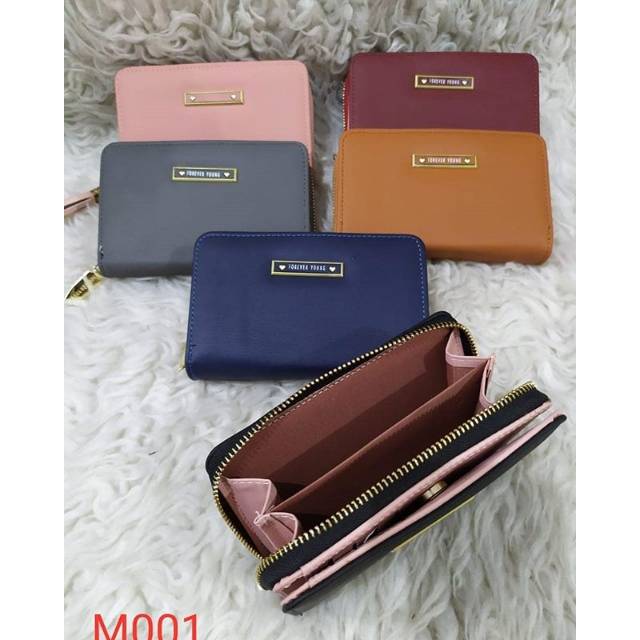 Dompet wanita tanggung M001 Forever young import