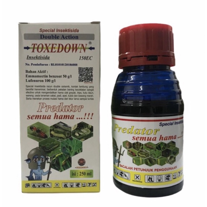 insektisida TOXEDOWN 250ml double bahan aktif dari Delta Chemica