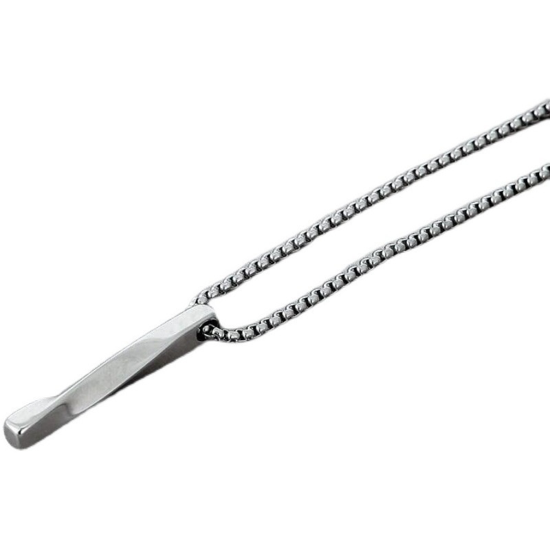 Kalung Panjang Bentuk Spiral Gaya Hip hop