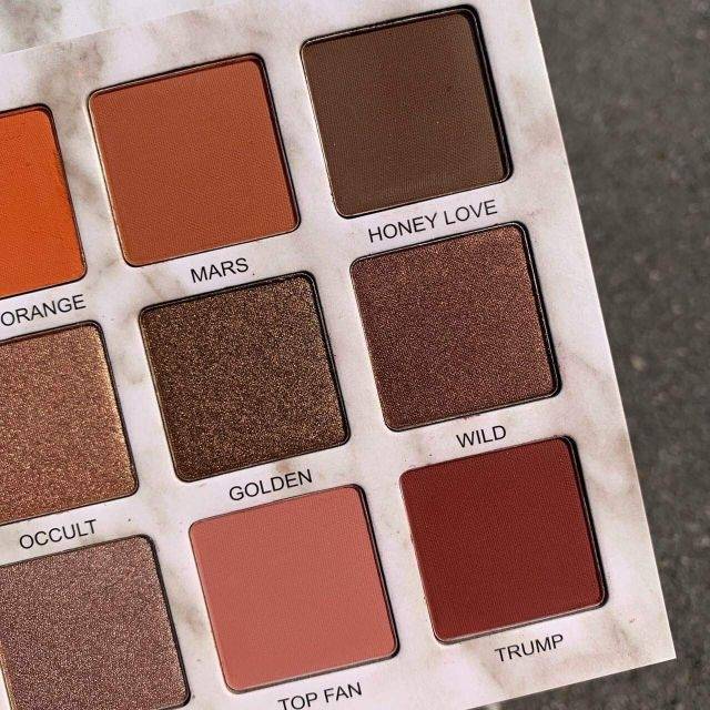 SIVANNA COLORS Marble Ultra Eyeshadow Palette #HF386 Thailand / Cosmetic Makeup / 12 Tint Warna