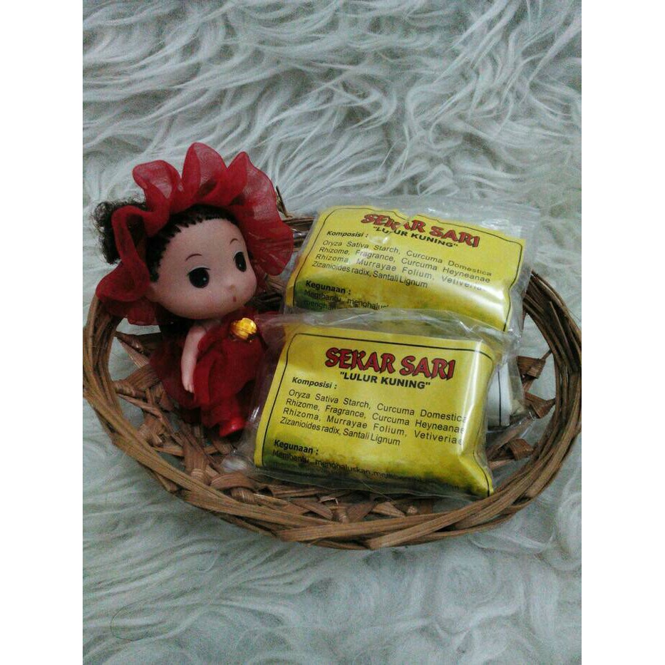 sekar sari lulur kuning / lulur sekar sari kuning