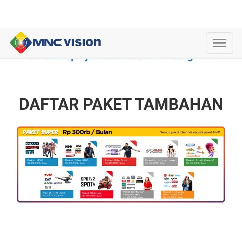 paket indovision semua Chanel terbuka semuanya.