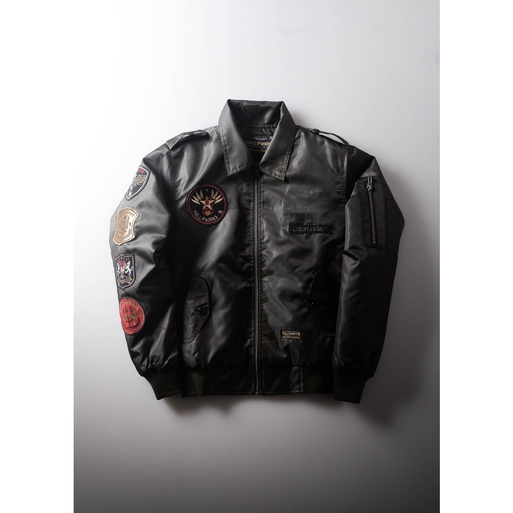 JAKET PHILLIPWORKS LIBERTAS BOMBER ORIGINAL PHILLIP WORKS