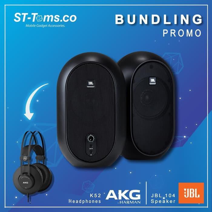 Promo JBL Pro 1 One Series 104 Powered Desktop Monitor Speaker Free AKG K52 Murah