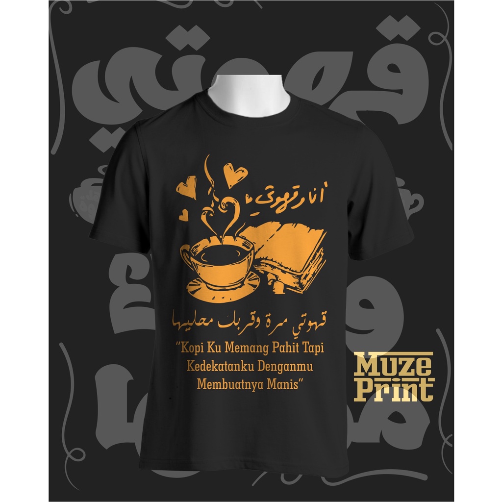 KAOS SANTRI KAOS KOPI KAOS NGAJI NGOPI