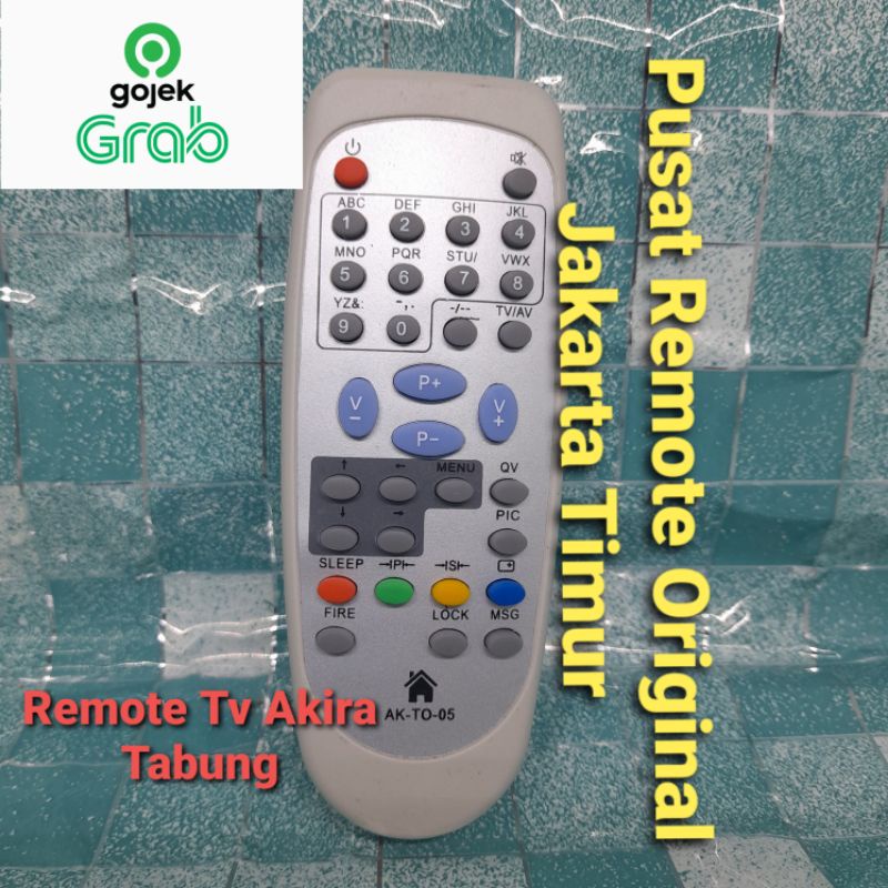 REMOTE REMOT TV TABUNG AKIRA SEPERTI ORIGINAL