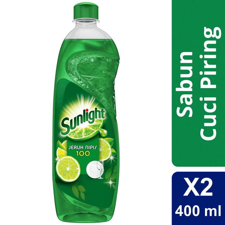 Jual Sunlight Sabun Cuci Piring Jeruk Nipis Botol 2 X 400 ML | Shopee ...