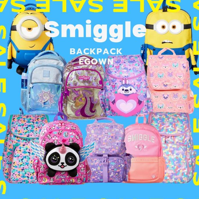 Promo Harga Kado Anak Original Tas Smiggle Backpack Junior Frozen 2 Elsa Anna Far