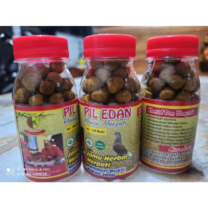 PIL EDAN JAMU MERPATI BALAP & KOLONGAN