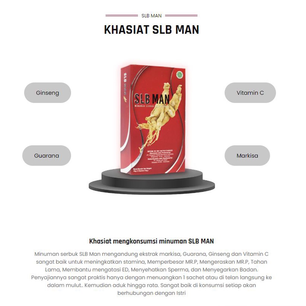 SLB MAN 1 Sachet Satuan