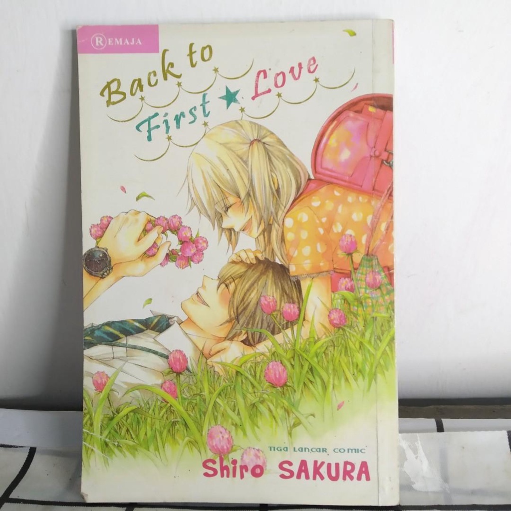 Back to First Love Shiro SAKURA Buku Bekas lama Vintage Luar Inggris Novel Import terjemahan lawas j