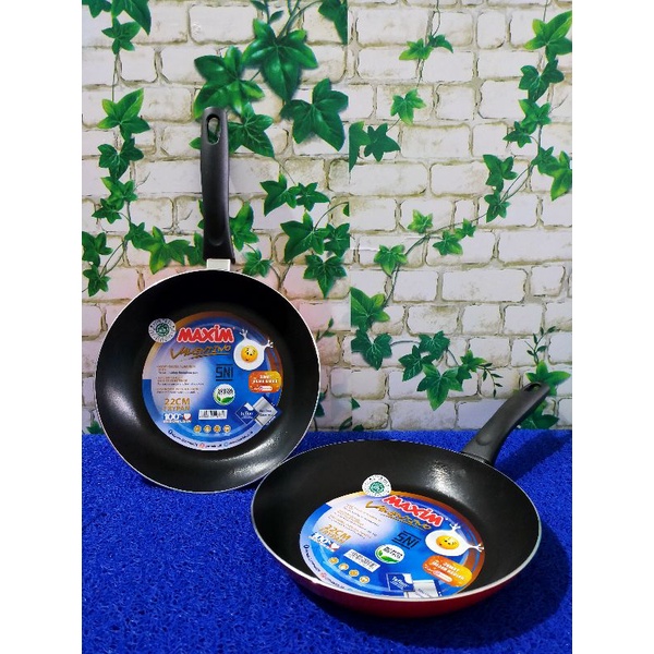 FRYPAN MAXIM 22 / WAJAN TEFLON UK 22 MASAK  / TEFLON MAXIM 22 CM / TEFLON WAJAN PANCI GORENG