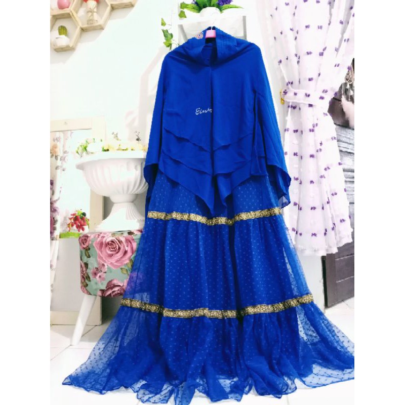 Set Syari Tille dote original Brand Elnaka