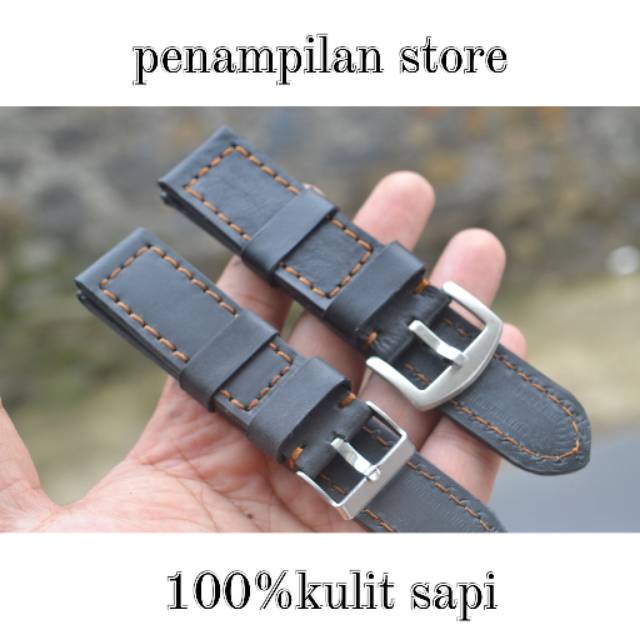 Tali jam tangan kulit asli 100% kulit sapi