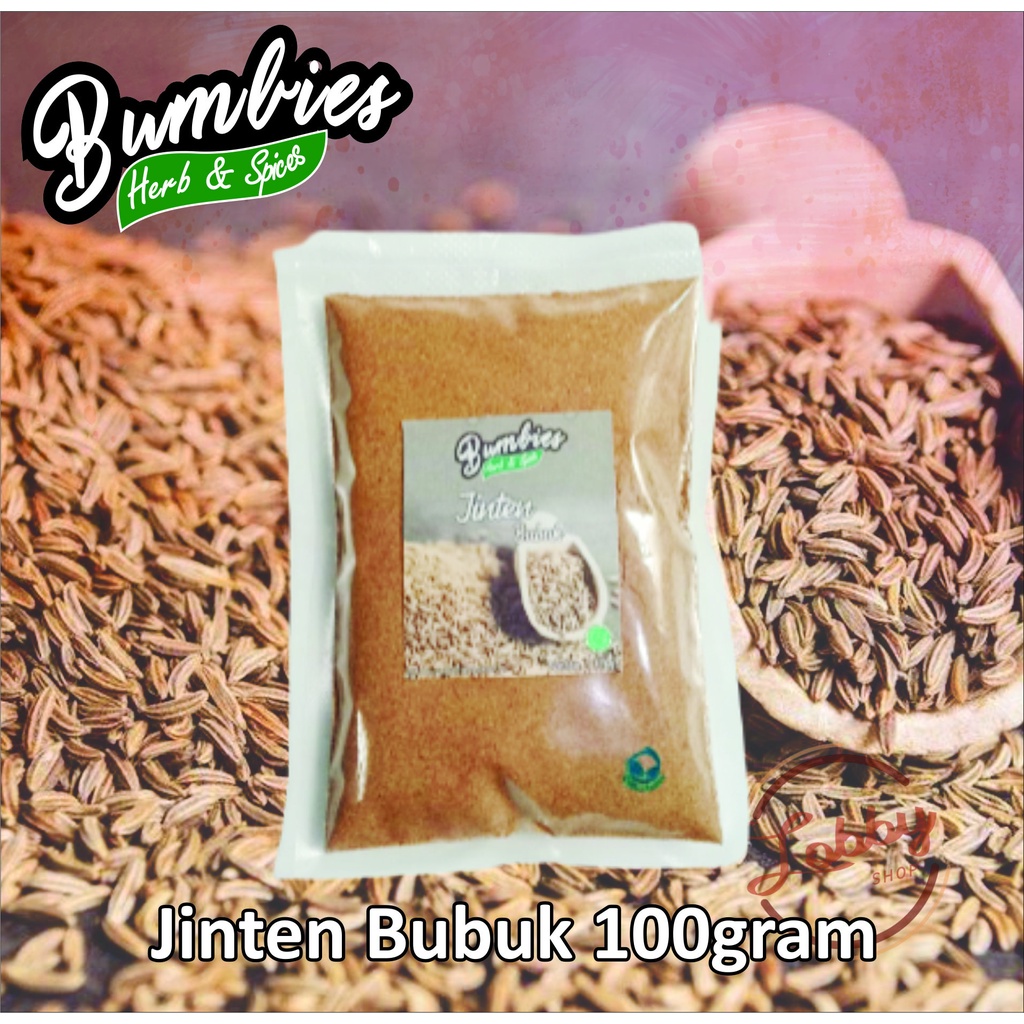 

Jinten Bubuk 100gr Bumbies Product Asli 100%/ Jinten Premium/ Jinten Murah/ Rempah Rempah