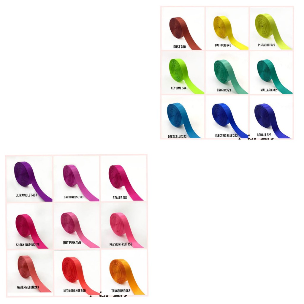 100 YARD -  0.6 CM | PITA DOUBLE SATIN IMPORT DSS-40 PREMIUM  1/4 INCH
