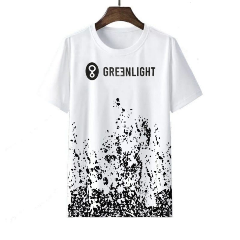 kaos distro cewek/cowok terbaru greenlightt