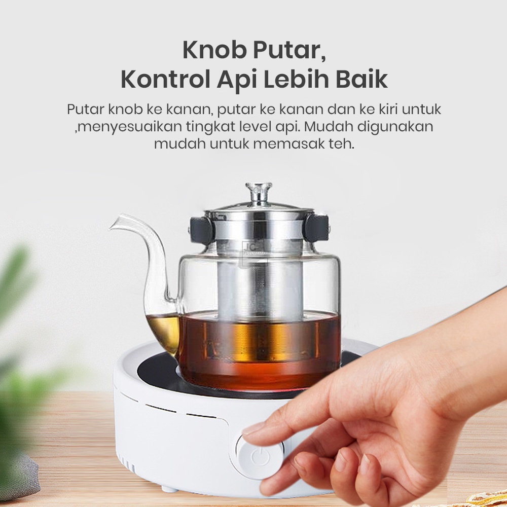 KOMPOR LISTRIK INFRARED COOKER 800W | TEH KOPI MOKA POT MASAK YG100T18