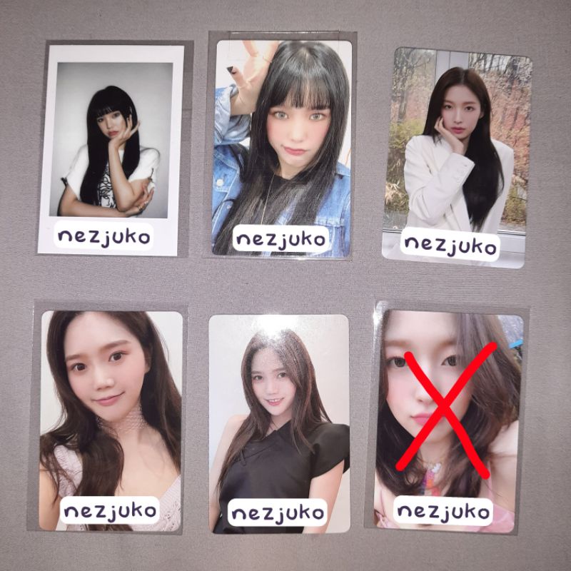 Oh My Girl Dun Dun Dance Photocard Arin Mimi Hyojung