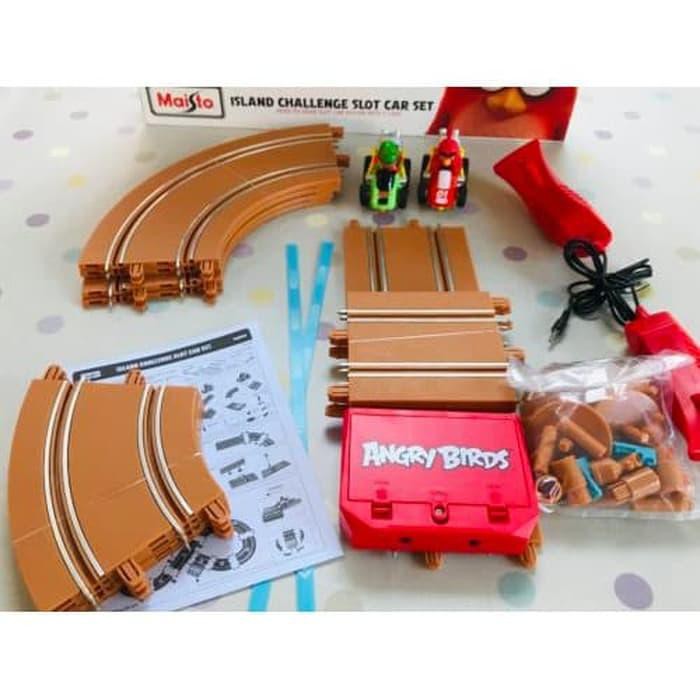 angry birds island challenge slot car set