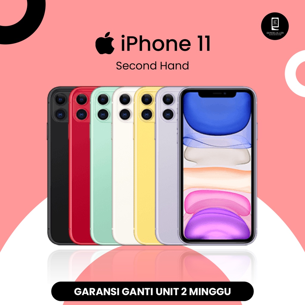 IPHONE 11 64GB SECOND INTERNASIONAL