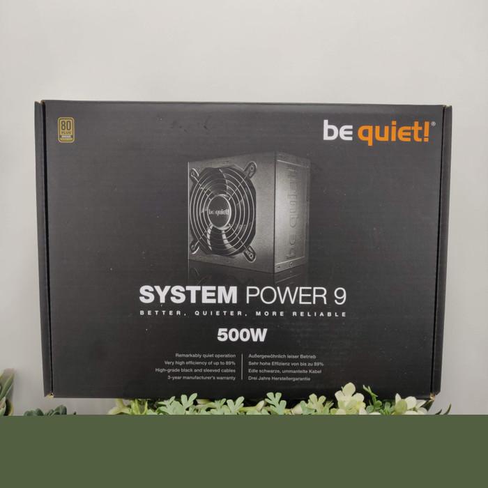 Be Quiet System Power 9 500W 80Plus Bronze PSU -500 Watt W U9 BeQuiet