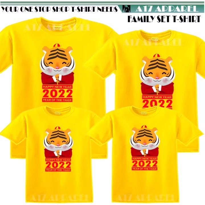 MYSTIQUE.ID-BAJU KAOS FAMILY MACAN TAHUN  2022  T-SHIRT LUCU DAN AESTHETIC