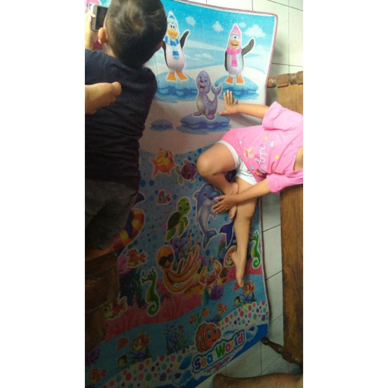 Tikar Karpet JUMBO PE FOAM | karpet bb | karpet bolak balik | karpet tebal | matras | karpet motif | motif bolak balik ukuran 240 200 180 160 140 120 100