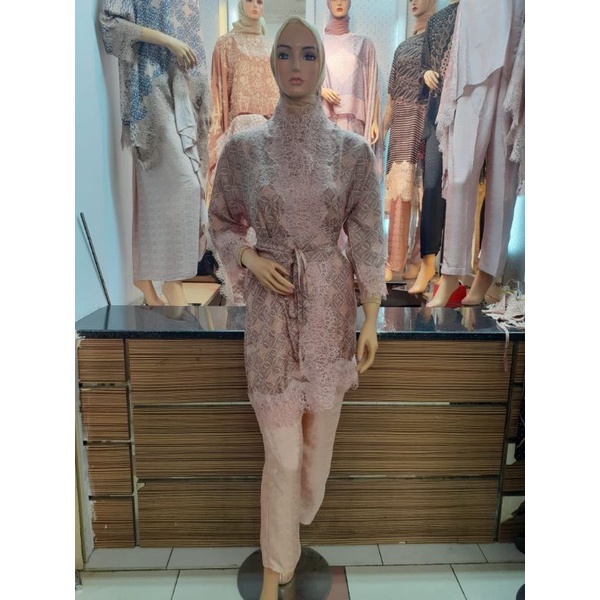 set batik kimono viscose / batik viscose terbaru / set batik kulot  / batik modern  / batik terbaru