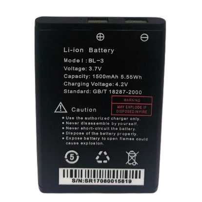 (BISA COD) RVOSTR  Baterai Walkie Talkie 1500mAh BL-3 for Baofeng BF-UV3R