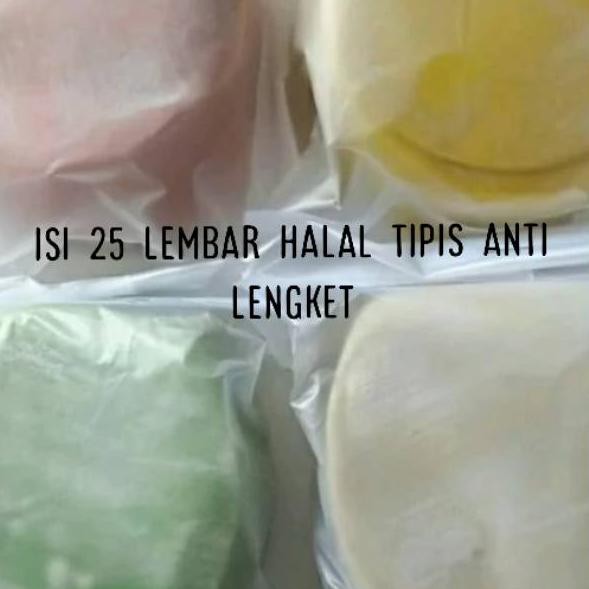 

Mall Kulit dimsum halal tipis gyoza siomay skin.dimsum wrapper isI 25 LEMBAR lembut halal anti len