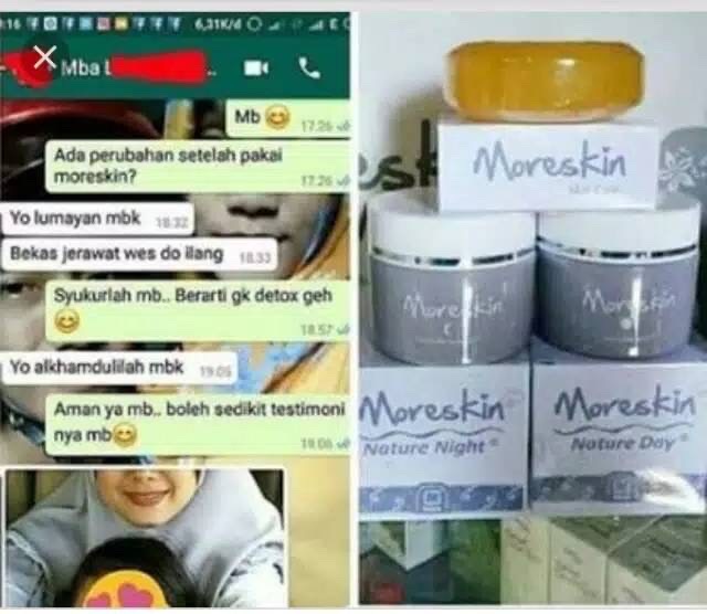 Moreskin Nature Nasa Paket Kecantikan Alami Halal Shopee Indonesia