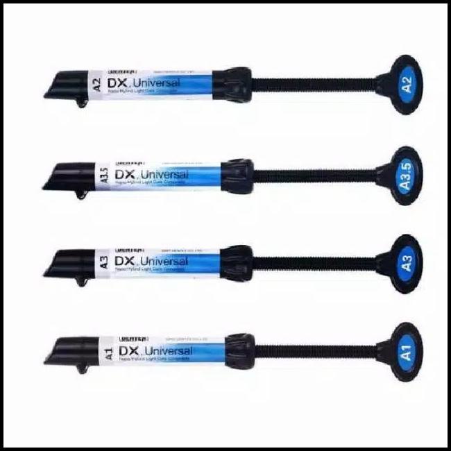 Dental Composit Dentex Dx Universal Komposit Nanohybrid A1 A2 A3 A3.5