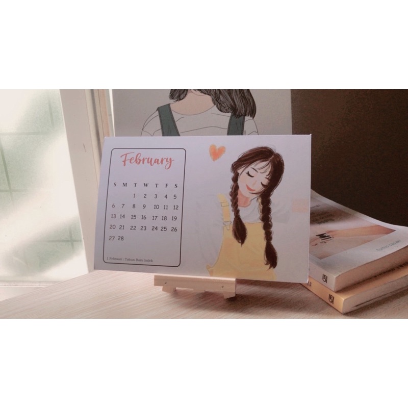 

calender meja full colour (10x15 ; 15x21)