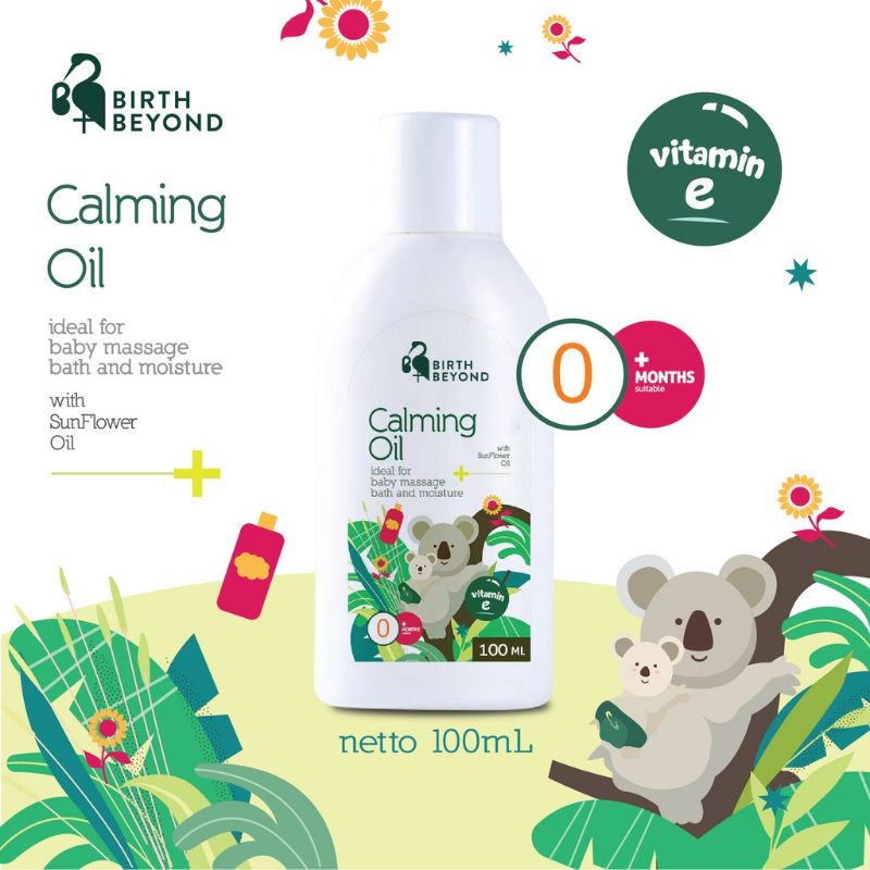 Birth Beyond Baby Powder Cologne Hair Lotion Moisturizing Lotion Calming Oil 100ml bukan Cussons Zwitsal