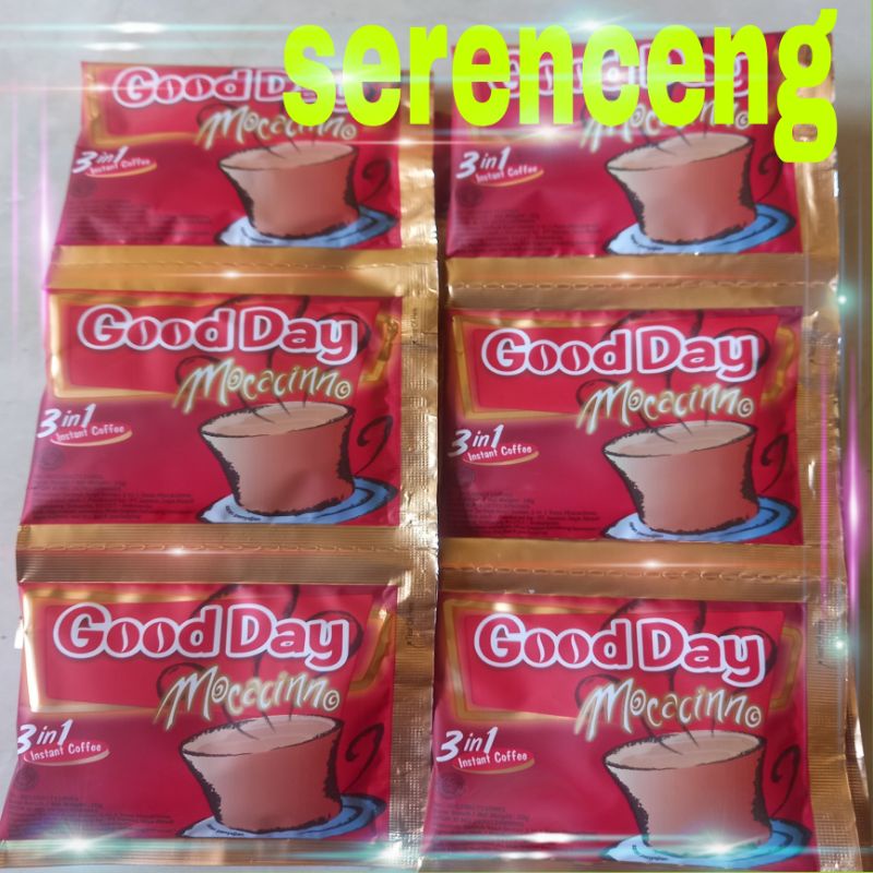

good day mocacino renceng isi 10 sachet
