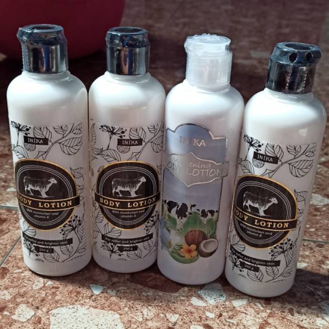 Handbody INIKA+Bibit pemutih