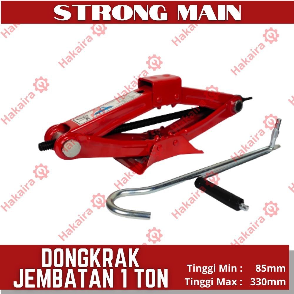 Dongkrak Jembatan 1 Ton - STRONG MAIN