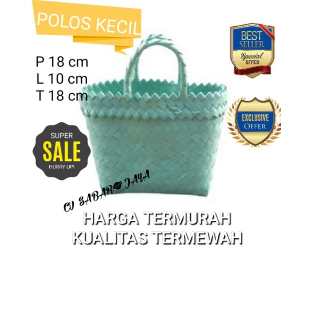 Tas Sovenir POLOS EMBOS KECIL untuk Bingkisan Hantaran Kado hampers