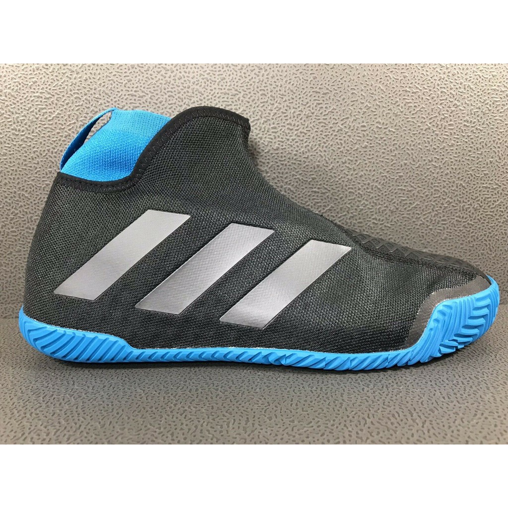 Sepatu Tenis Tennis Adidas Stycon Black Blue Womens Original