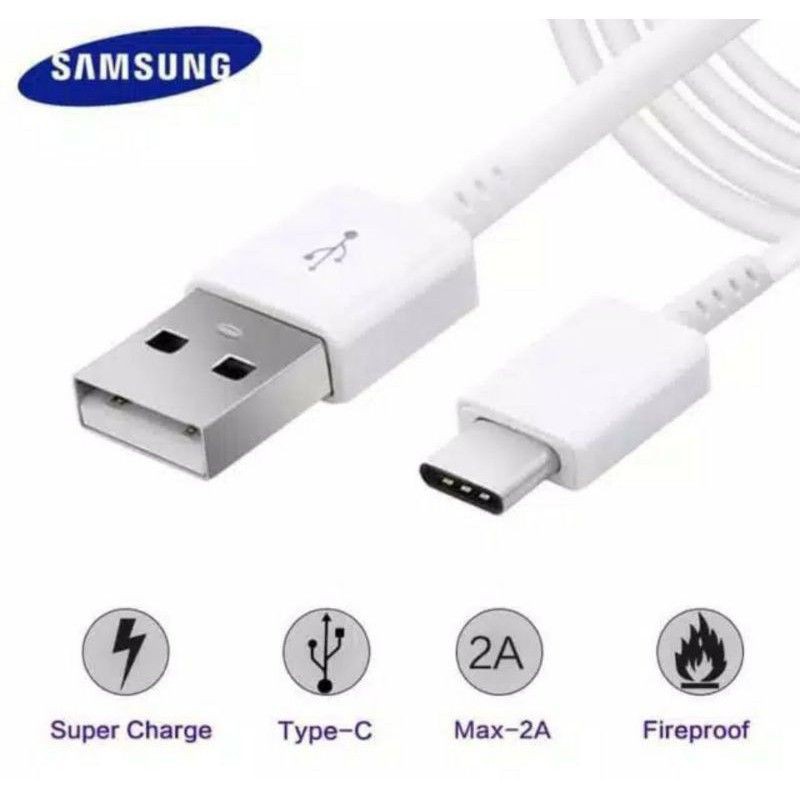 Kabel Data Samsung Galaxy S8 Plus / S10 / Note 8 / Note 9 / Note 10 Type C Original Fast Charging