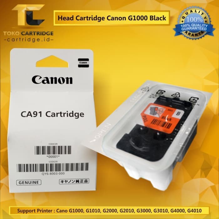 Print Head Printer Canon CA91 Black Printhead QY6-8003 New Original tinta GI790 GI-790 GI 790 Hitam