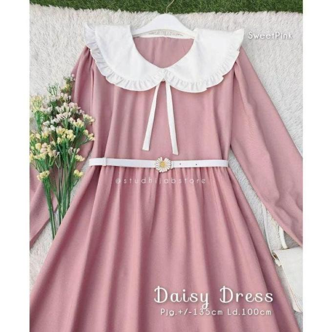 COD Baju Gamis Syari Muslim Kekinian remaja Terbaru Model kondangan 2021 P