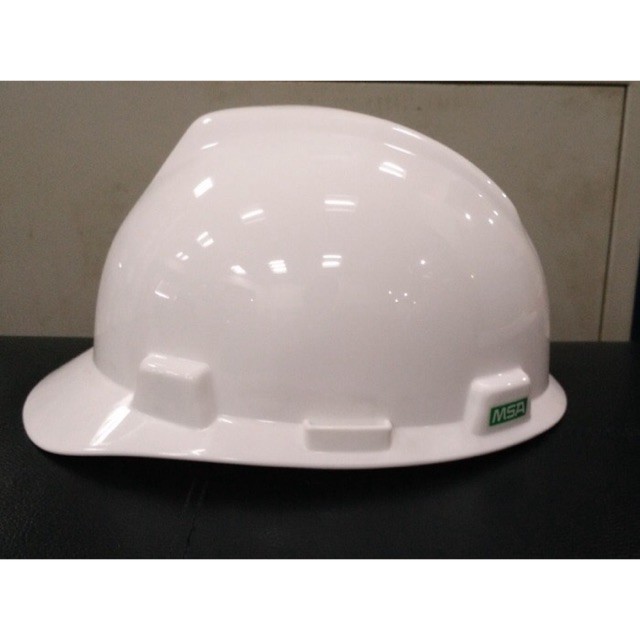 Helm Safety Proyek MSA V Gard Ori Fastrack Helmet