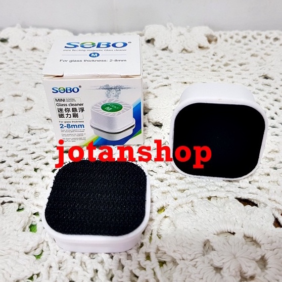 SOBO Mini Glass Cleaner Floating Magnetic brush Magnet Pembersih Kaca Akuarium